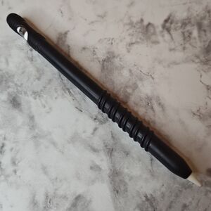 Apple Pencil 1st Generation Silicone Sleeve - Black Ribbed Ergonomic Grip Cover
